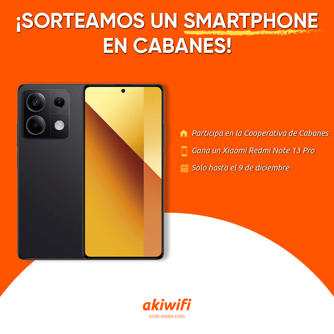 Cabanes sorteo Akiwifi